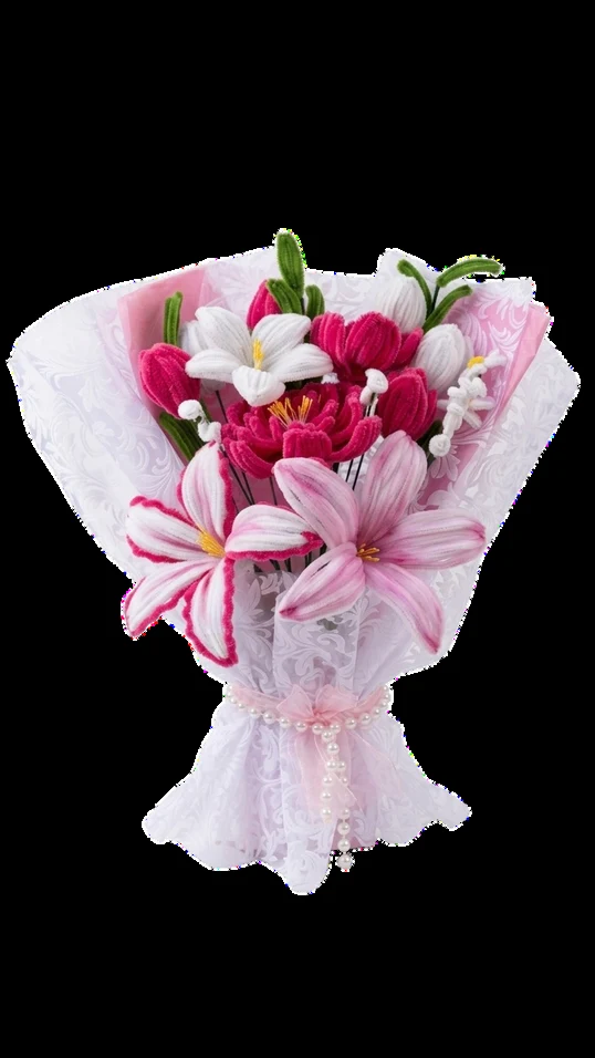 Sapphire Lily Bouquet
